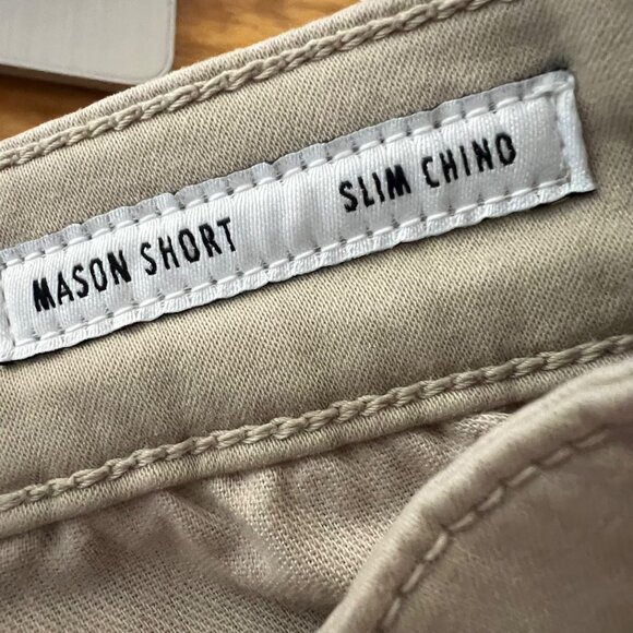 Edwin Mason Shorts Endurance‎ Slim Chino Mens Size 31Oyster Tan Khaki NWT - Picture 7 of 8